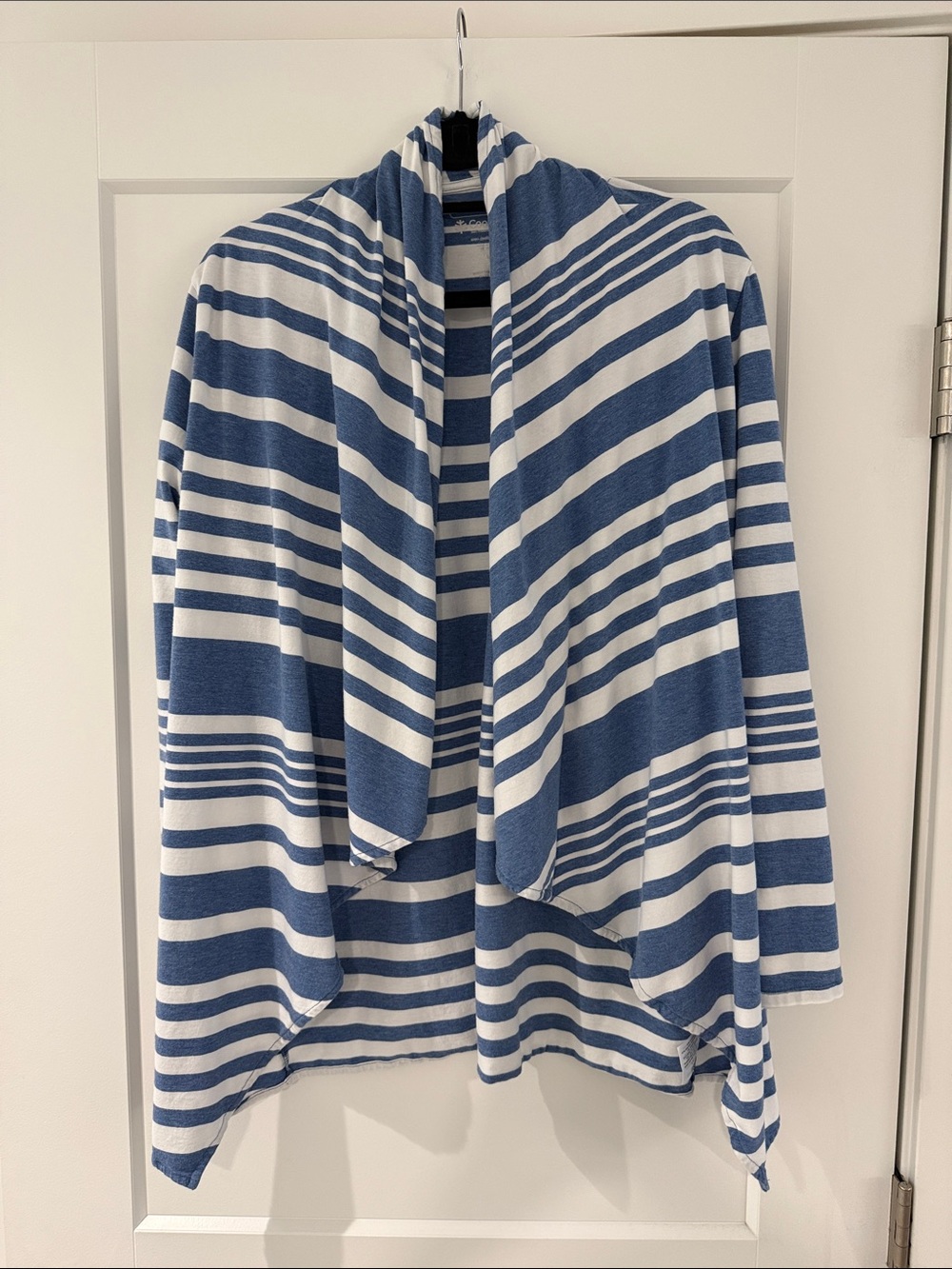 Coolibar Women's Marietas Sun Wrap Pacific Modern Stripe